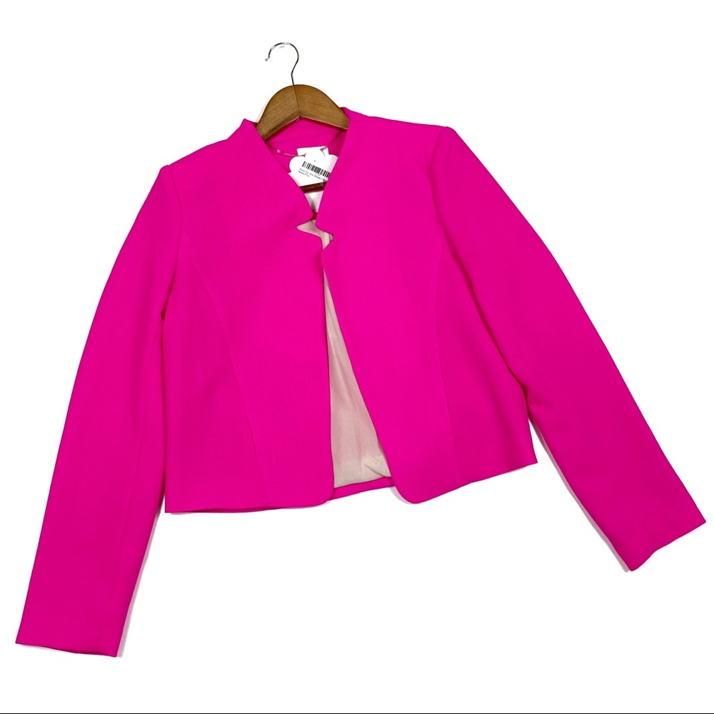 Tea & Cup Small Hot Pink Lined Blazer New small